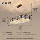 Ljojo Luxury Crystal Chandelier European Style for Living Room Dining Room Bedroom Villa Hotel