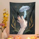 Forest Magic Datura Tapestry Wall Art by Ljojo - Bohemian Decor for Home