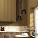 Ljojo Modern Art LED Pendant Light for Minimalist Italian Restaurant Chandeliers & Living Rooms