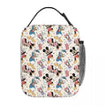 Ljojo Minnie Mouse Insulated Lunch Bag for Girls - Cute School Picnic Food Storage