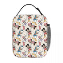 Donald Duck Lunch Bag Insulated Cooler Box | Ljojo Brand Cartoon Character Food Container
