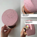Ljojo LED Terrazzo G4 Wall Lamp in Pink for Bedroom and Living Room Decor