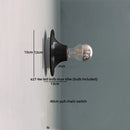 Ljojo LED Wall Light Mirror White Iron Bedside Wall Lamp