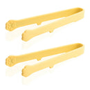 Ljojo 5.71inch Mini Silicone Serving Tongs for Kitchen, Coffee Bar, Tea Party
