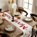 Festive Holly Berry Bow Table Runner by Ljojo