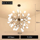 Ljojo LED Firefly Pendant Light: Modern Romantic Hanging Light Fixture