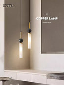 Ljojo Marble Wall Lamp: Modern Copper Nordic Lighting Fixture