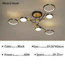 Modern Aluminum LED Ceiling Light Luxury for Living Room Dining Home Indoor, Ljojo Designer Lighting