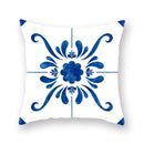 Geometric Mandala Flower Print Pillowcase for Home Decor by Ljojo