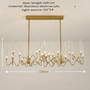 Crystal Candlestick Pendant Lamp Bubble Design for Home Decoration - Ljojo