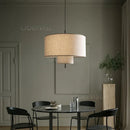 2025 Margin Pendant Lamp Boho Decor Chinese Designer Linen Cloth Light for Living Room Ljojo