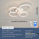 Ljojo LED Chandelier for Home Decor, Modern Ceiling Light for Living Room, Bedroom, Study