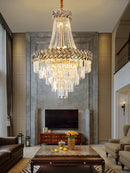 Ljojo Light Luxury Duplex Villa Crystal Chandelier - Modern European Style