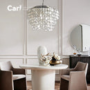 Nordic Modern Retro Shell Pendant Lamp for Living Room by Ljojo