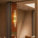 Ljojo Crystal Luxury Line LED Wall Light Modern Living Dining Room Home Decor Lamp Design