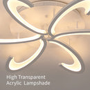 Modern Acrylic Ceiling Lamp LED Light Home Decor for Bedroom Ljojo