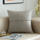 Ljojo Light Simulation Leather Thickened Throw Pillow