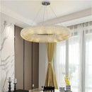 Luxury Nordic LED Crystal Round Chandelier | Modern Home Decor Lighting by Ljojo