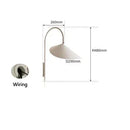 Modern Danish Wall Sconce Light for Bedroom & Living Room by Ljojo