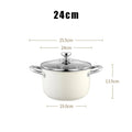 Ljojo 304 Stainless Steel Non-stick Soup Pot with Lid - Induction Cooker & Gas Stove Compatible