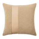 Faux Leather Textured Accent Pillow Cover in 9 Colors by Ljojo