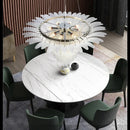 Ljojo Luxury Glass Crystal Ceiling Chandelier for Home Decor