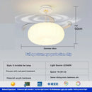 Children LED Ceiling Fan Light | Modern Eye Protection Pendant Lamp by Ljojo