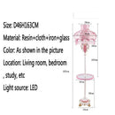 Ljojo Luxe LED Floor Lamp for Living Room, Bedroom, Study, Hotels - Warm Light, Elegant Design