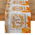 Ljojo Maple Leaf Table Runner Wedding Dining Coffee Table Long Cloth