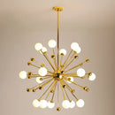 LED Pendant Light Modern Glass Gold Chandelier Luxury Bedroom Dining Room Lighting by Ljojo