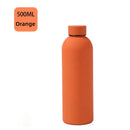 Ljojo 500ml Stainless Steel Vacuum Insulated Thermos Cup - Hot & Cold Sports Travel Mug