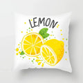 Lemon Pattern Summer Cushion Cover for Sofa Decor by Ljojo