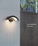 Ljojo 18W LED Wall Light for Indoor Outdoor Courtyard Porch Bedroom