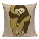Ljojo Love Pug Dog Cushion Cover Sleep Dog Throw Pillow Case