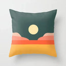 Ljojo Medieval Geometric Throw Pillow Covers for Home Sofa Chair Decor