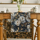 Ljojo 3D Effect Floral Table Runner for Farmhouse Dining Decor