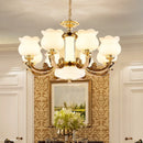 LED Contemporary Chandelier Luxury Living Room Restaurant Bedroom Villa Pendent Lamp by Ljojo