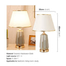 Ljojo Luxe Ceramic Table Lamp for Elegant Living Spaces