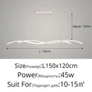 LED Pendant Lights Minimalist Hanging Light for Living Room Dining Bedroom by Ljojo