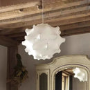 Modern Japanese Wabi Sabi Silk Pendant Light E27 Chandelier Nordic Designer Lamp by Ljojo