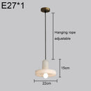 Copper Marble Small Chandelier Modern Minimalist Pendant Lighting by Ljojo