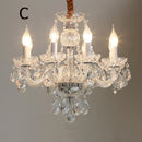 Ljojo Luxury European Style Crystal Gold Chandelier for Living Room & Bedroom