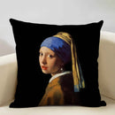 Elegant Ljojo 45x45cm Print Cushion Cover for Home, Hotel, Office Décor