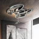 Ljojo LED Cobblestone Ceiling Chandelier for Modern Home Decor
