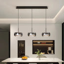 Ljojo LED Ring Pendant Light for Modern Home Decor and Indoor Lighting