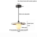 Ljojo LED Pendant Lamp with Bulgari Stone Decoration for Home Décor