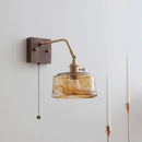 Ljojo LED Wall Sconce Pull Chain Switch Modern Style Nordic Mirror Light Fixtures