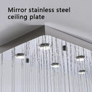 Nordic Green Stone Glass LED Pendant Chandelier by Ljojo - Elegant Dining Room Lighting Fixture