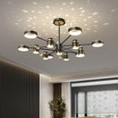 Ljojo LED Chandelier: Modern Smart Remote Ceiling Pendant Light