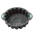 Ljojo 3D Spiral Silicone Cake Mold - Nonstick Pan for Birthday Desserts